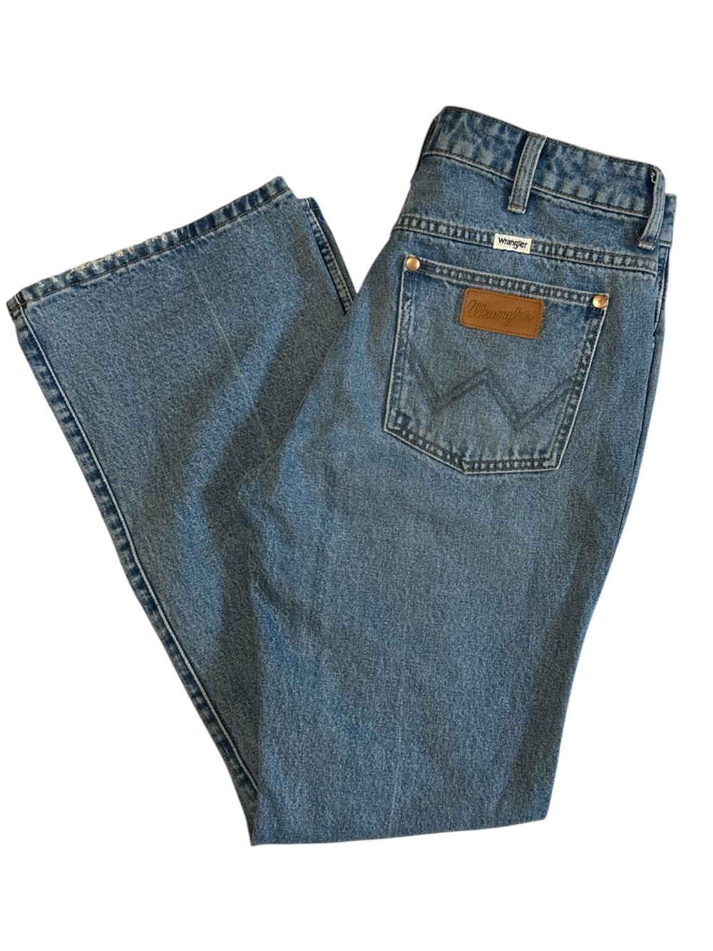 Wrangler Women’s Westward High Rise Boot 626 Denim Jeans 28 X 30